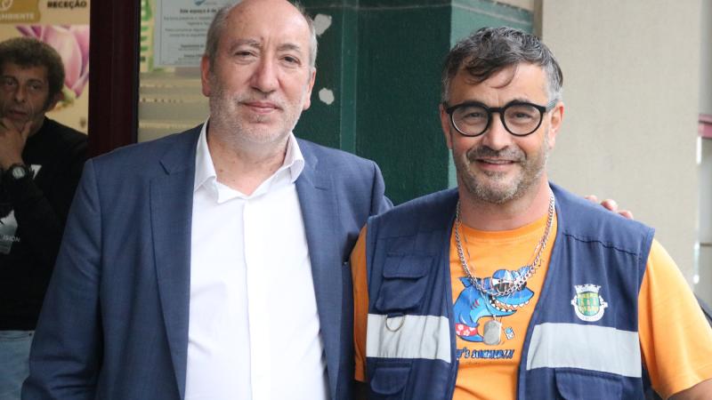 Contacto com trabalhadores da Câmara Municipal do Funchal